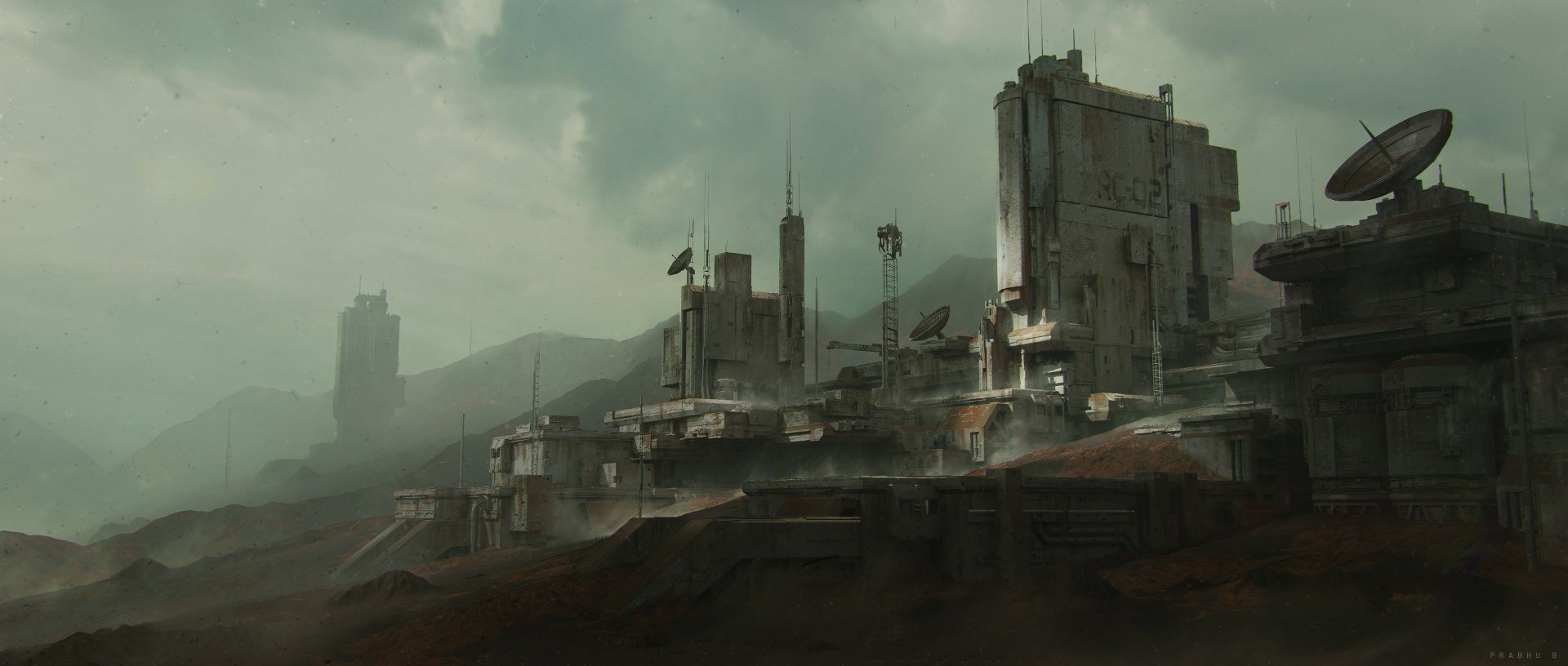 Download Sci Fi Building HD Wallpaper by Prabhu B