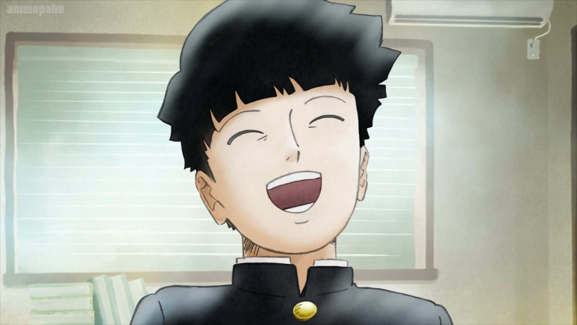 Smiling Mob Shigeo Kageyama HD Wallpaper Mob Psycho 100 1920x1080 