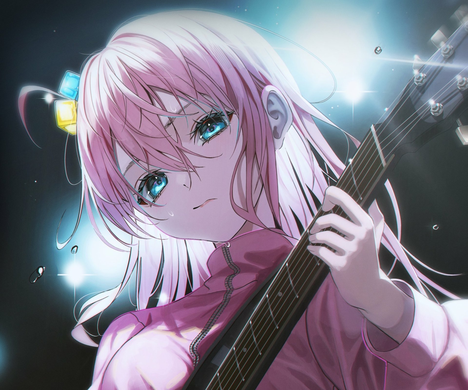 Download Hitori Gotou Anime Bocchi The Rock! HD Wallpaper by NouBin