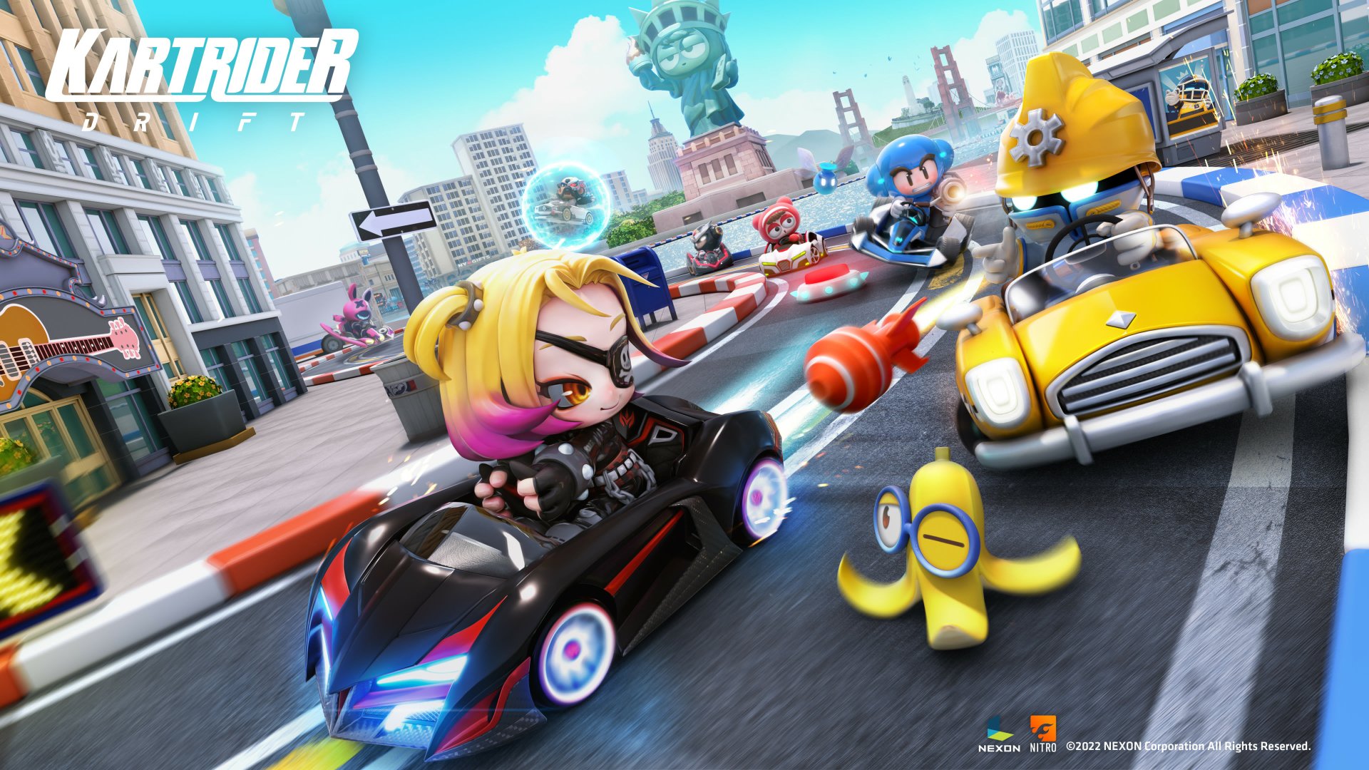 Download Video Game KartRider: Drift 4k Ultra HD Wallpaper