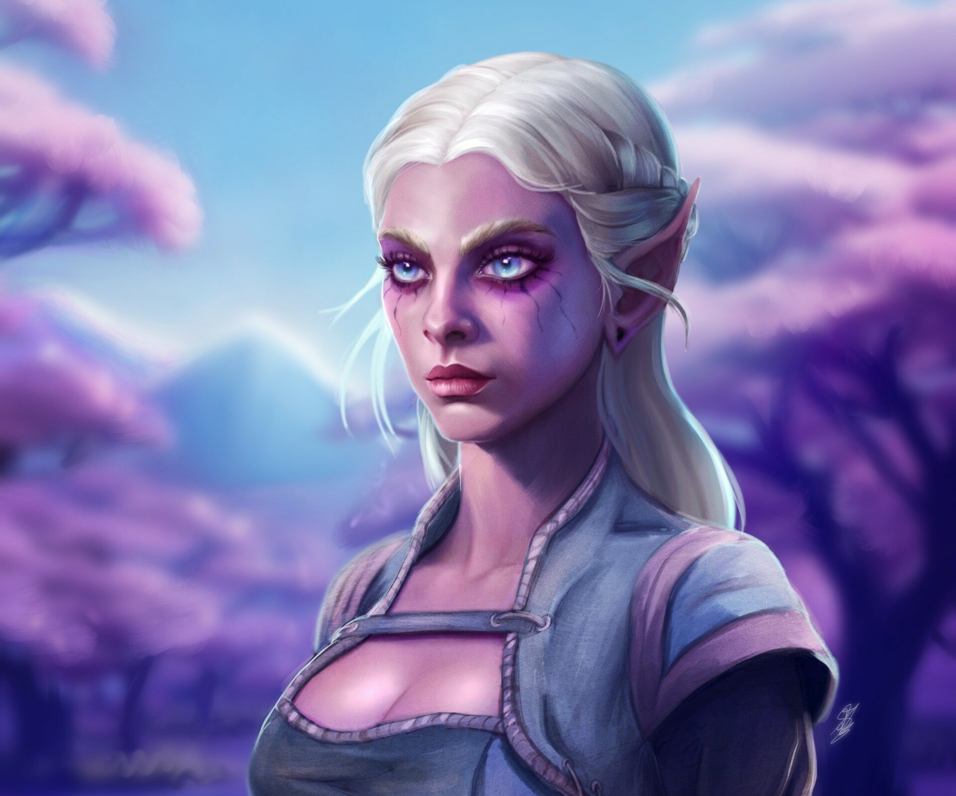 Download Fantasy Elf HD Wallpaper by Eva Smolders