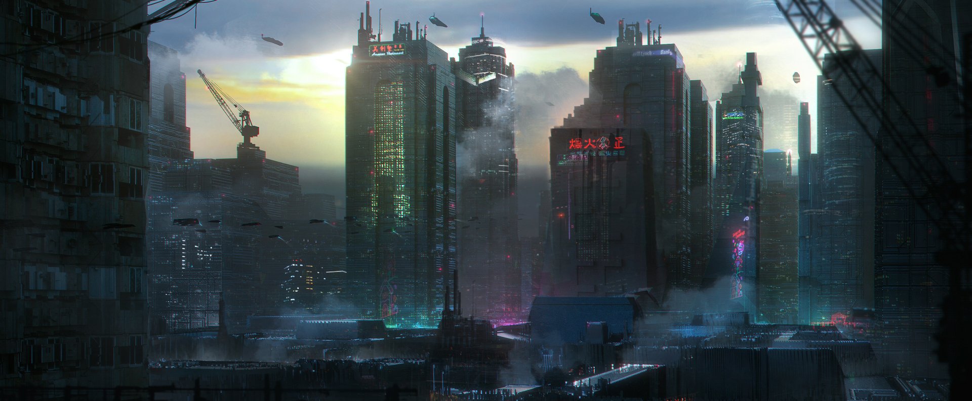 Download Sci Fi City Sci Fi City HD Wallpaper by Job Menting