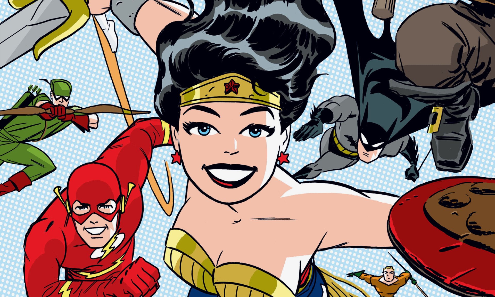 Download Comic DC: The New Frontier HD Wallpaper by Darwyn Cooke