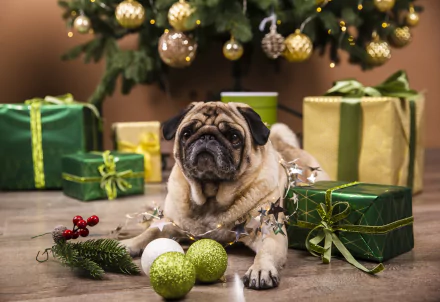 Animal pug HD Desktop Wallpaper | Background Image