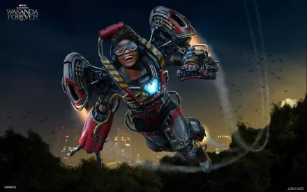  Wakanda Forever: Ironheart MK I by Josh Nizzi