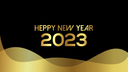 Happy New Year holiday New Year 2023 HD Desktop Wallpaper | Background Image