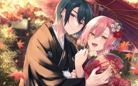  Tachibana Kisa &amp; Yonaga Soushirou by helloJJhello