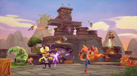 video game Crash Team Rumble HD Desktop Wallpaper | Background Image