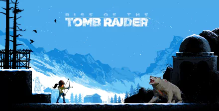 video game Rise of the Tomb Raider HD Desktop Wallpaper | Background Image