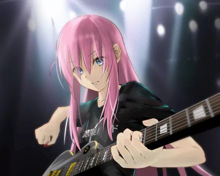 Hitori Gotou Anime Bocchi the Rock! HD Desktop Wallpaper | Background Image