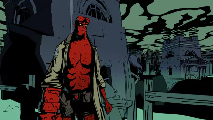 video game Hellboy Web of Wyrd HD Desktop Wallpaper | Background Image