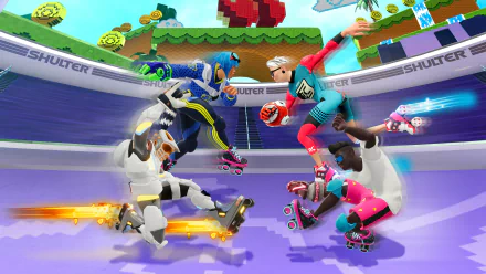 video game Roller Champions HD Desktop Wallpaper | Background Image