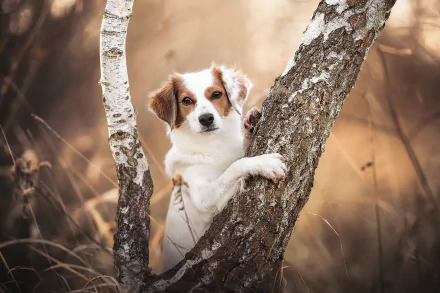 Animal Kooikerhondje HD Desktop Wallpaper | Background Image