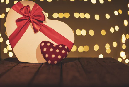 heart-shaped holiday Valentine's Day HD Desktop Wallpaper | Background Image