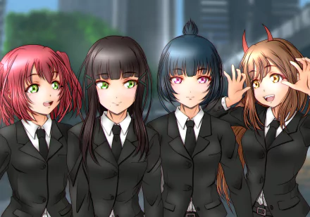 Yoshiko Tsushima Ruby Kurosawa Dia Kurosawa Hanamaru Kunikida Anime Love Live! Sunshine!! HD Desktop Wallpaper | Background Image