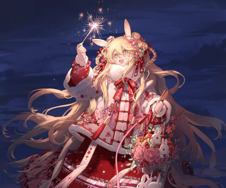 Anime girl anime girl HD Desktop Wallpaper | Background Image