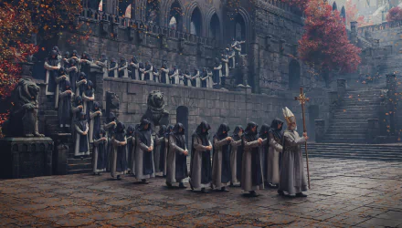  The Procession by René Aigner