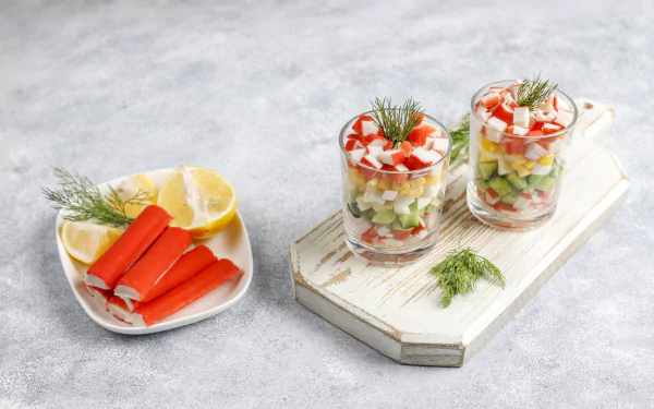 food salad HD Desktop Wallpaper | Background Image
