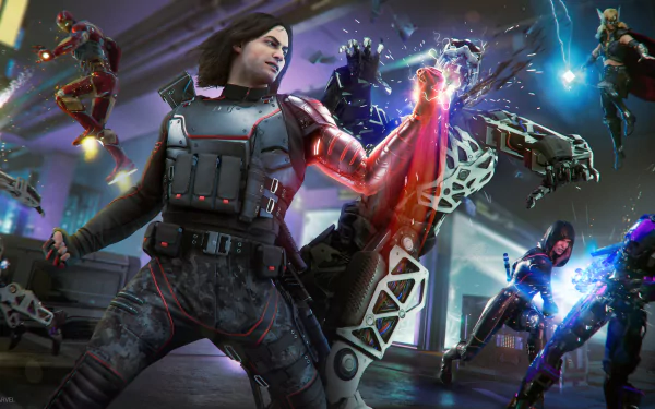 video game Marvel's Avengers HD Desktop Wallpaper | Background Image