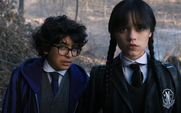 Download Wednesday Addams TV Show Wednesday HD Wallpaper by Jade Langlois