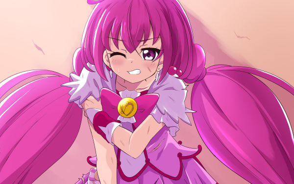 Anime Smile Precure! Cure Happy Hoshizora Miyuki HD Wallpaper | Background Image