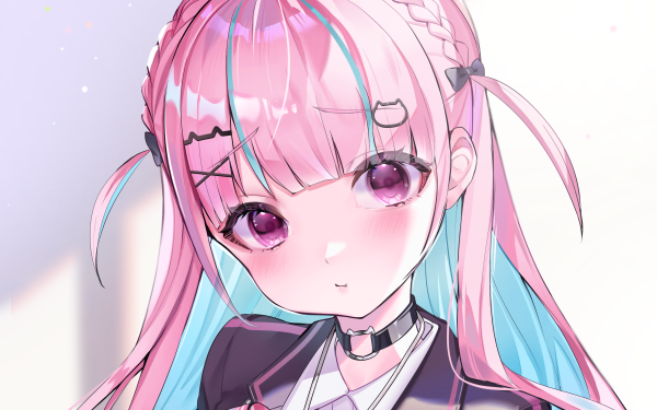 Anime Virtual Youtuber Minato Aqua Hololive HD Wallpaper | Background Image
