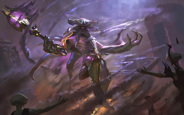 Faceless Void (Dota 2) video game DotA 2 HD Desktop Wallpaper | Background Image