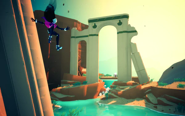 video game Solar Ash HD Desktop Wallpaper | Background Image