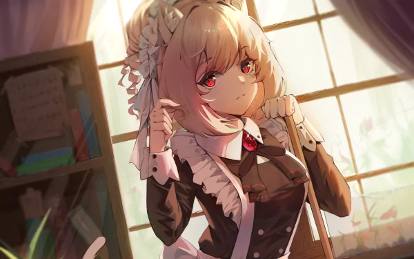 maid Anime girl anime girl HD Desktop Wallpaper | Background Image