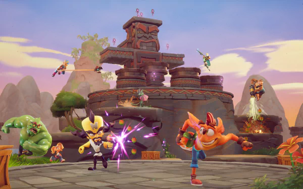 video game Crash Team Rumble HD Desktop Wallpaper | Background Image