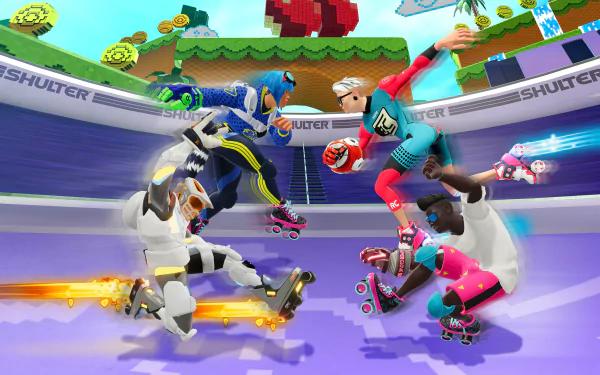 video game Roller Champions HD Desktop Wallpaper | Background Image