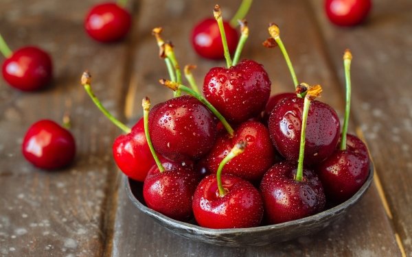 Food Cherry Fruits HD Wallpaper | Background Image