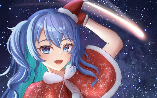 Anime Virtual Youtuber Hoshimachi Suisei Hololive HD Wallpaper | Background Image