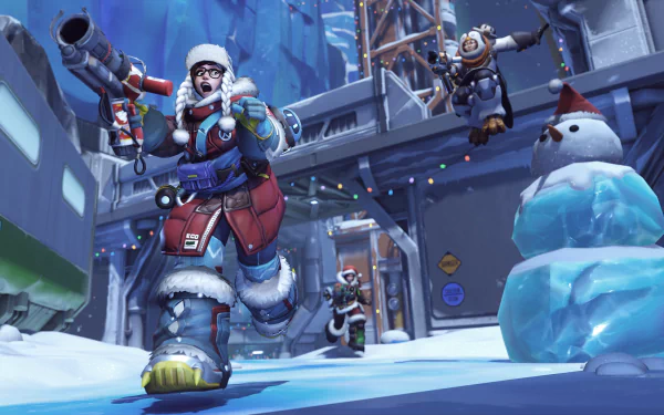 Mei (Overwatch) video game Overwatch 2 HD Desktop Wallpaper | Background Image