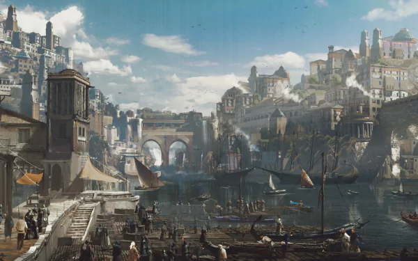 TV Show The Lord of the Rings: The Rings of Power HD Desktop Wallpaper | Background Image