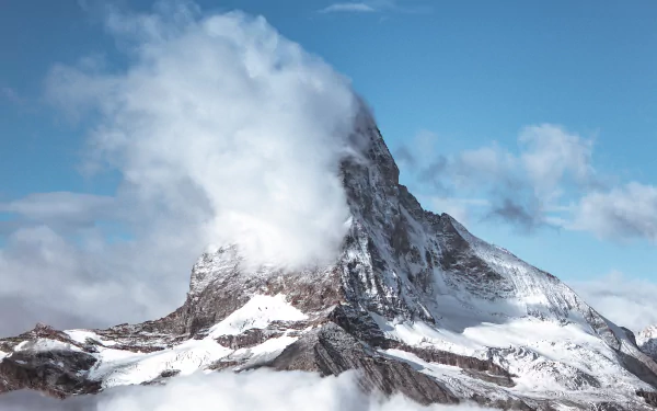 peak nature mountain HD Desktop Wallpaper | Background Image
