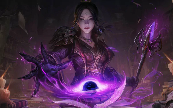  Sorcerer - Diablo Immortal by Eunice Ye