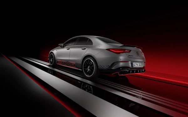 vehicle Mercedes-AMG CLA 45 HD Desktop Wallpaper | Background Image