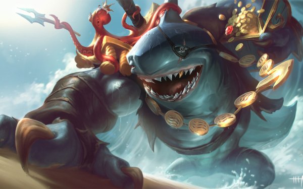 Fantasy Sea Monster Shark HD Wallpaper | Background Image