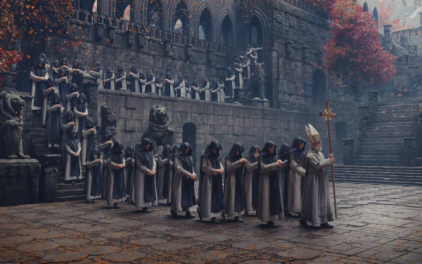  The Procession by René Aigner