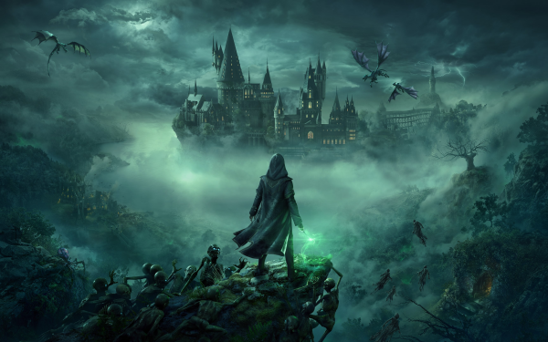 Video Game Hogwarts Legacy Harry Potter Hogwarts Castle HD Wallpaper | Background Image