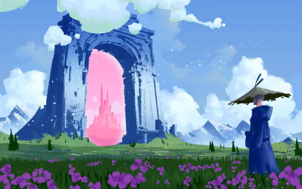 fantasy portal HD Desktop Wallpaper | Background Image