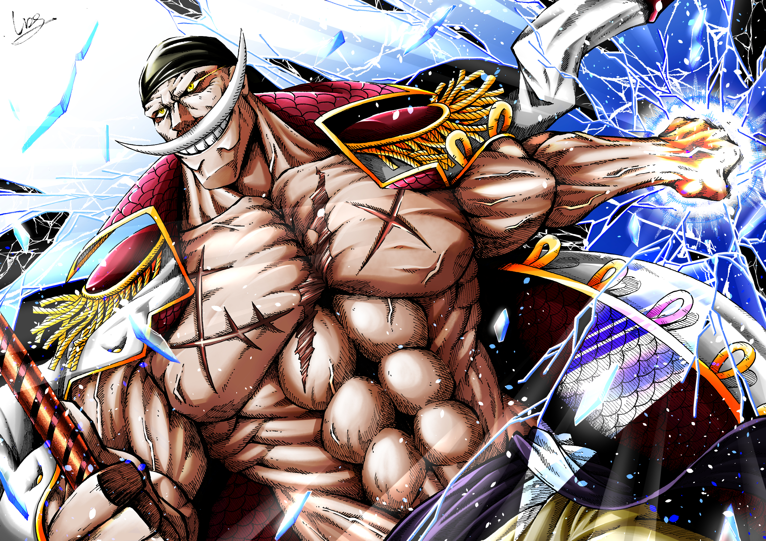 Whitebeard White Beard One Piece HD wallpaper  Pxfuel