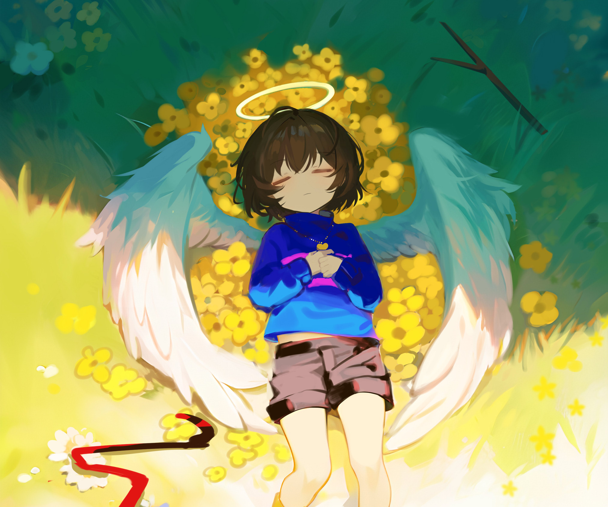 Download Frisk (Undertale) Video Game Undertale HD Wallpaper