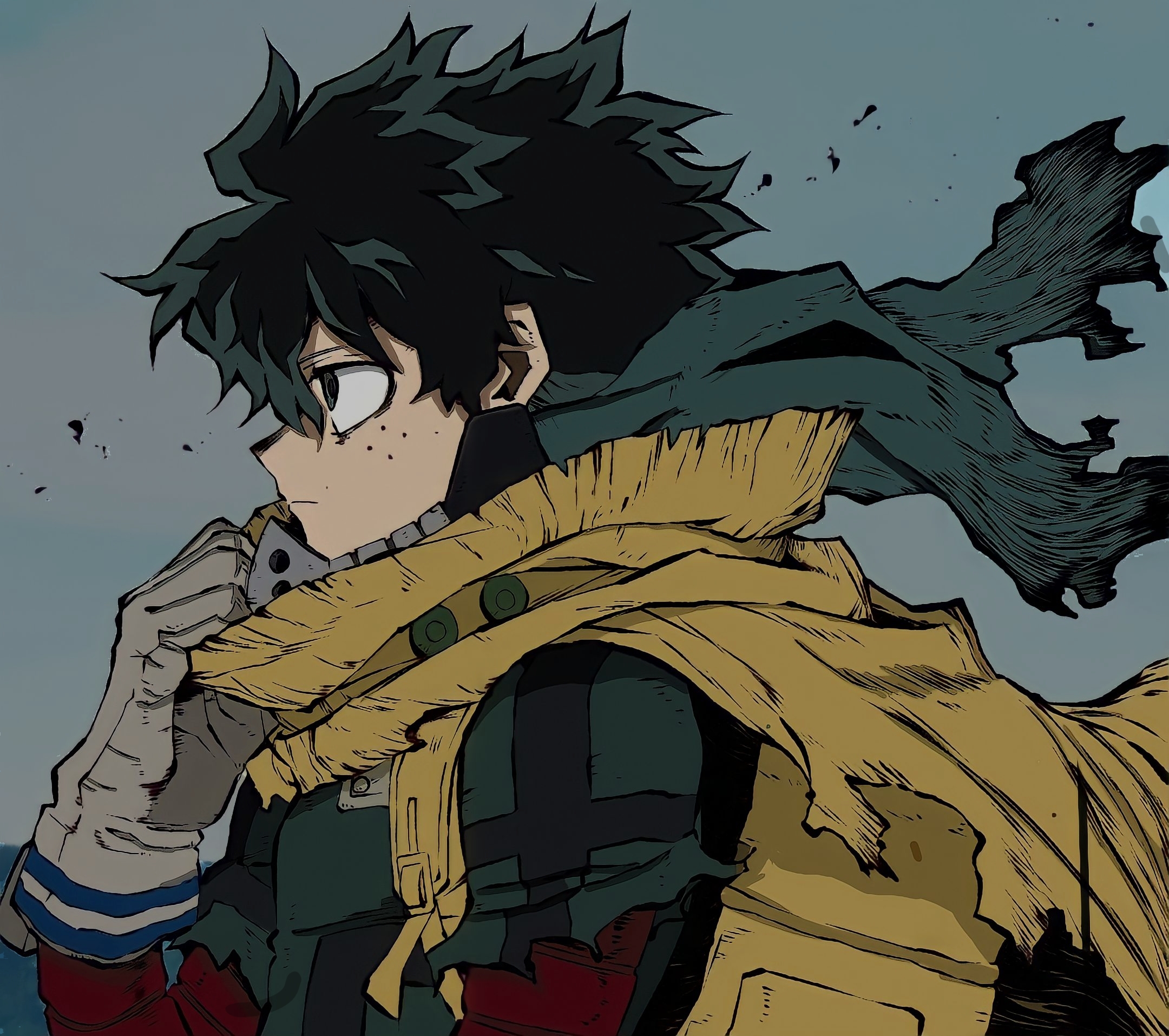 Izuku Midoriya Coloring Izuku Midoriya Coloring