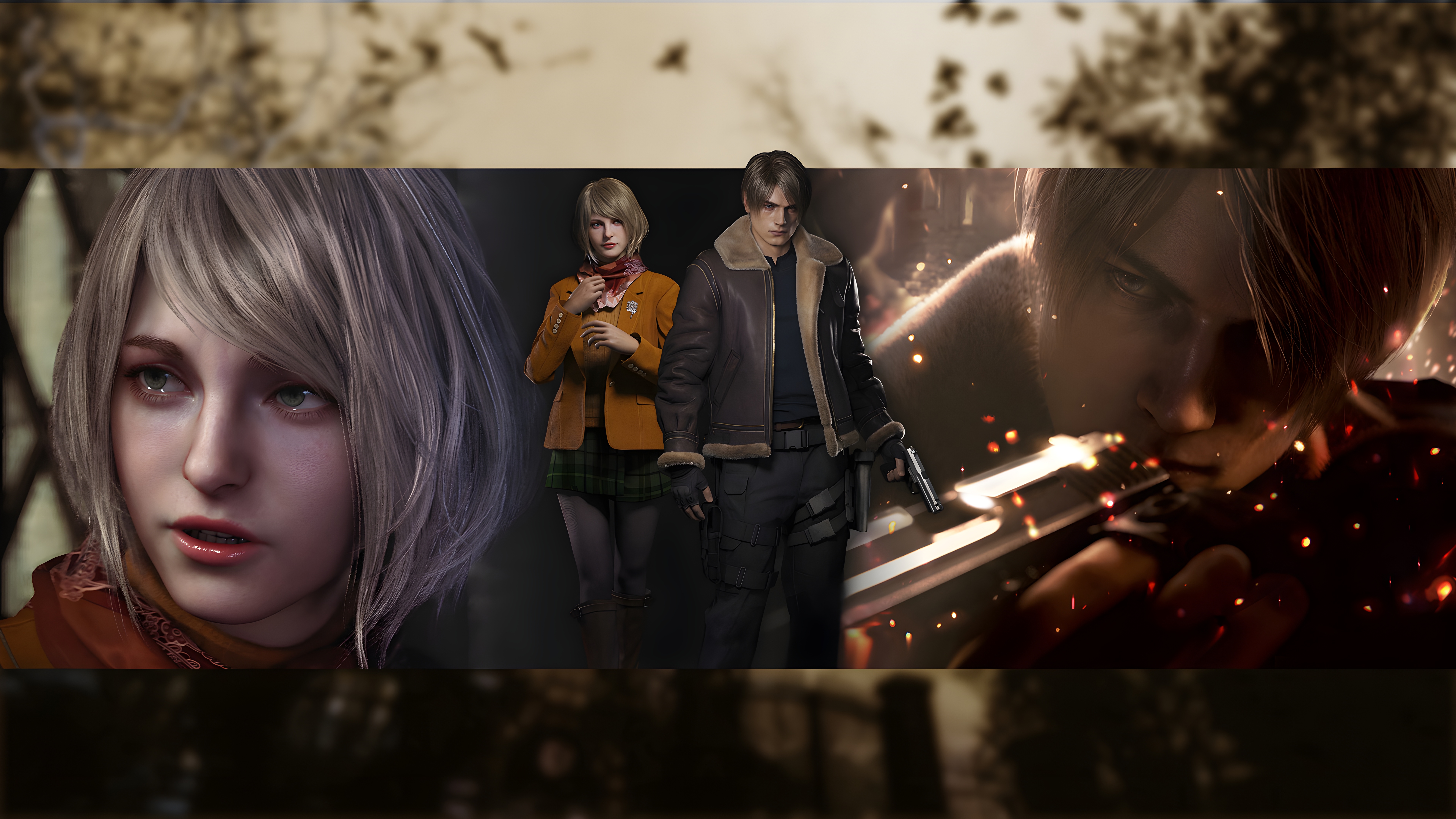 Resident Evil 4 Wallpaper: RE4 Widesreen Ashley - Minitokyo