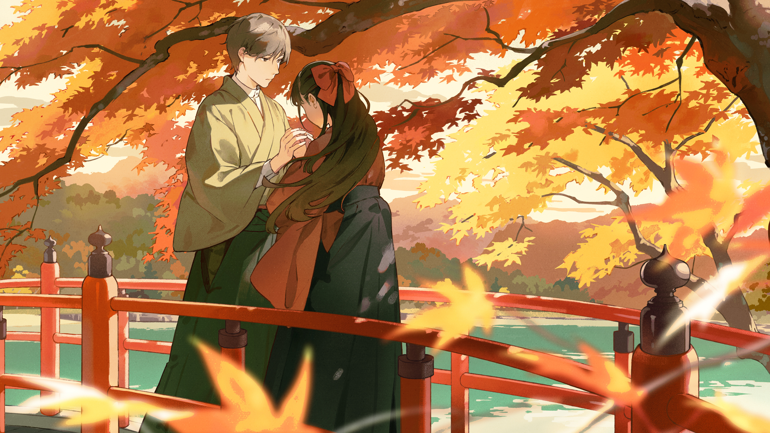 Anime Couple HD Wallpaper | Background Image