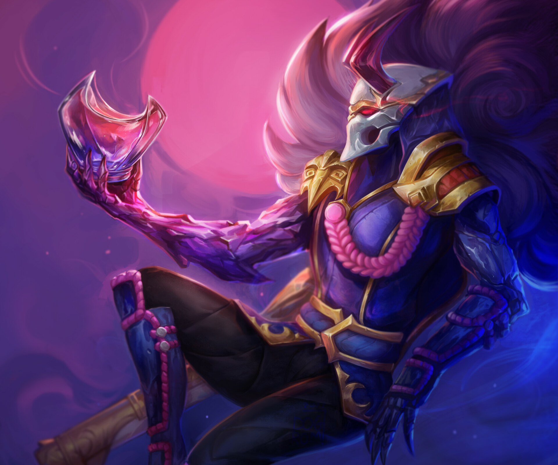 Blood Moon Jhin by Dogrom Stachowiak