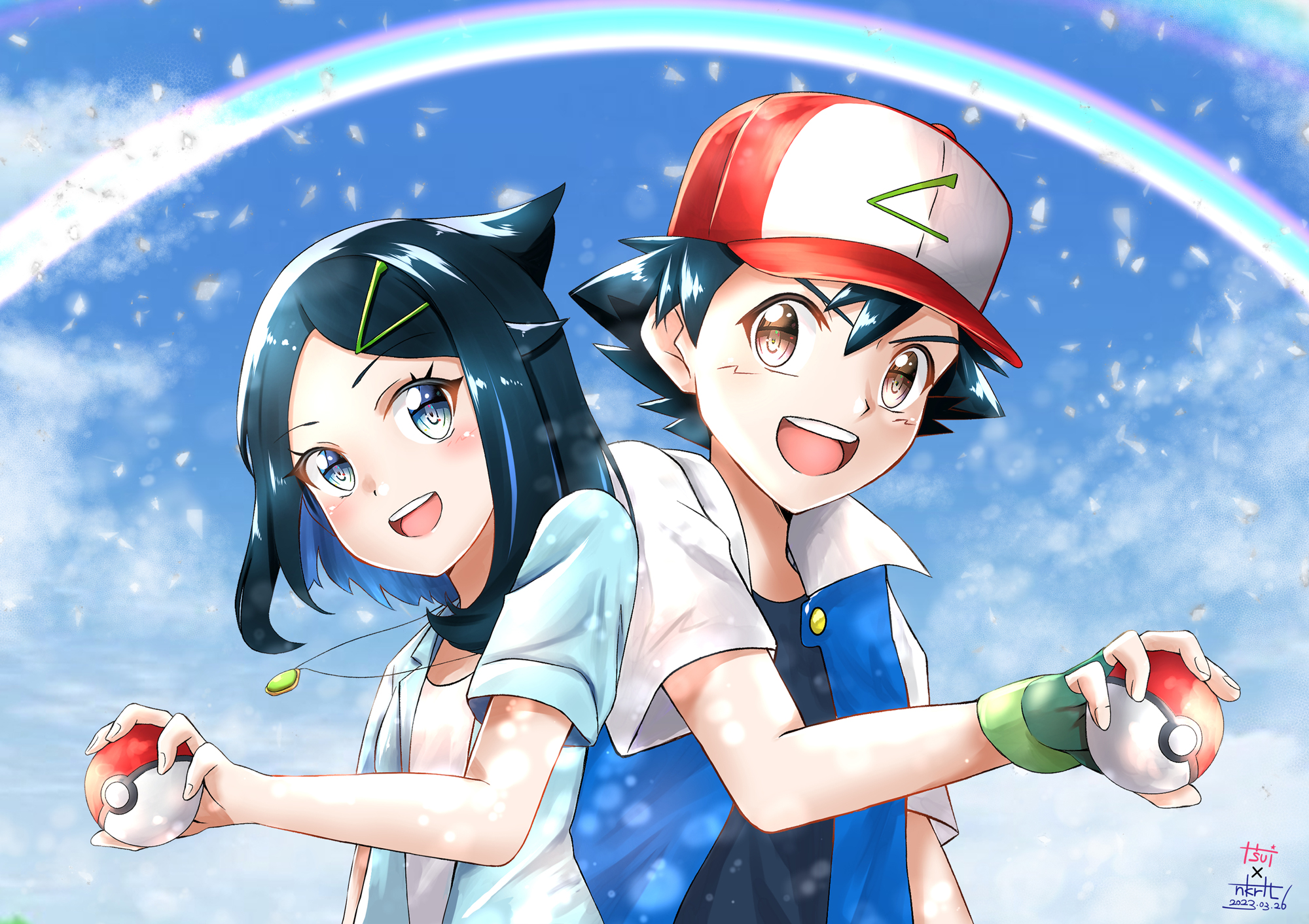 Download Colorful Pokémon Anime Hd Wallpaper