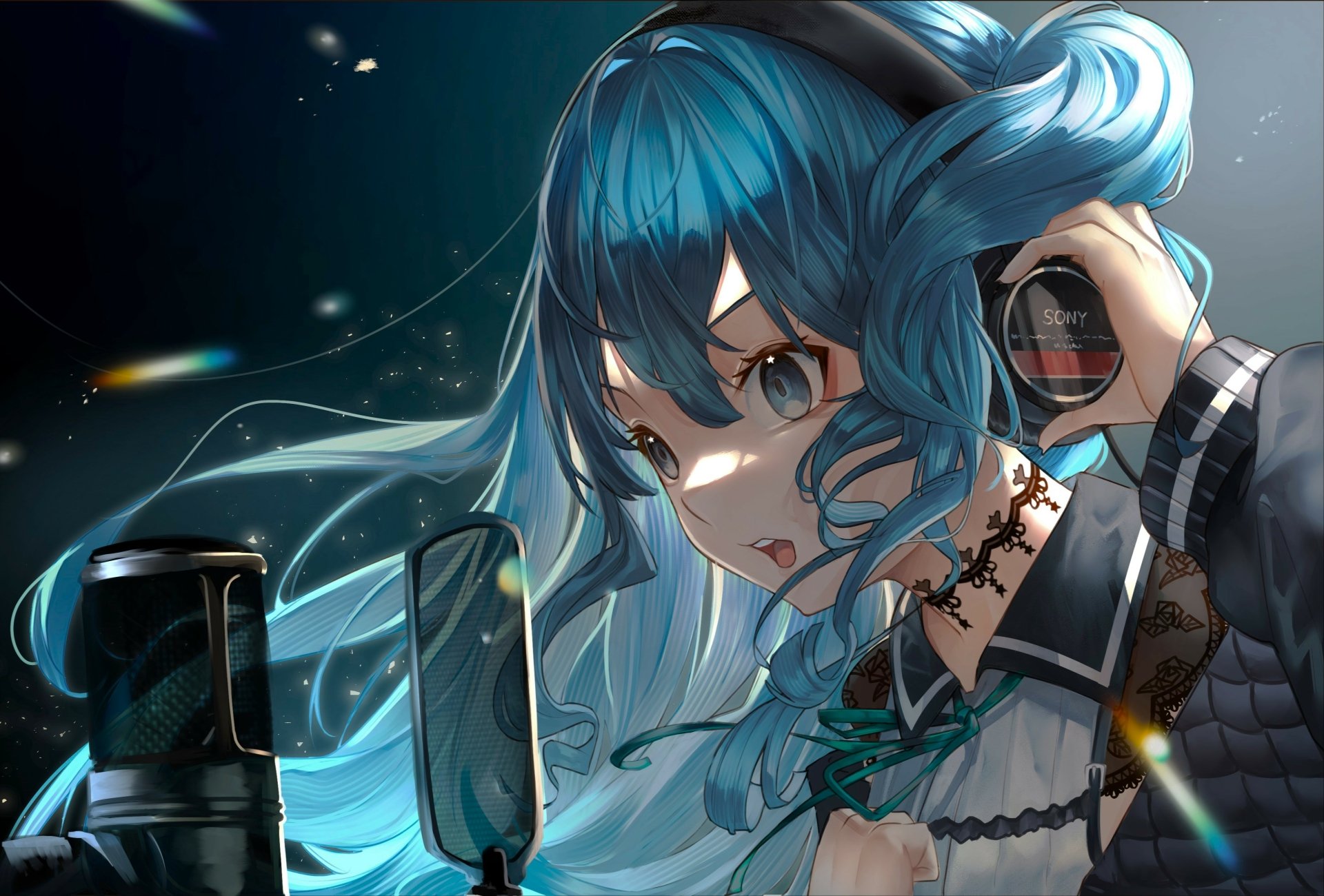 Download Hololive Hoshimachi Suisei Anime Virtual Youtuber HD Wallpaper